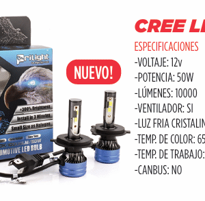 CREE LED P5 (H1, H3, H7, H11, H16, 9005, 9006, 880, H4)