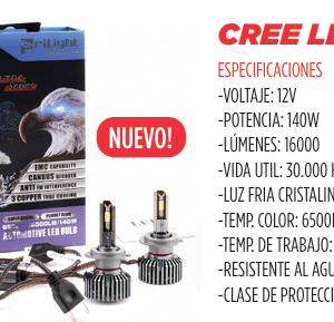 CREE LED P12 (H1, H3, H7, H11, 9005, 9006, H4)